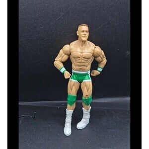 WWE John Cena Mattel Action Figure 2011 – Green Trunks White Boots